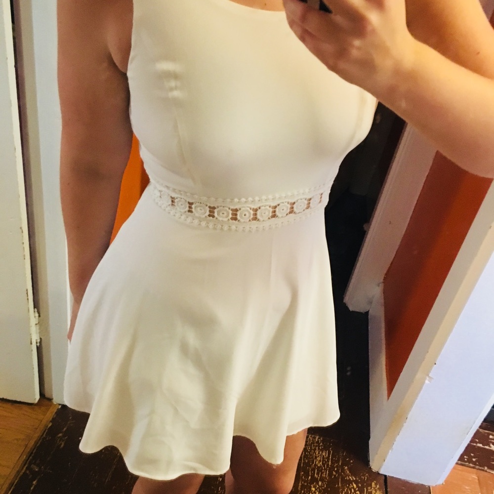 White dress